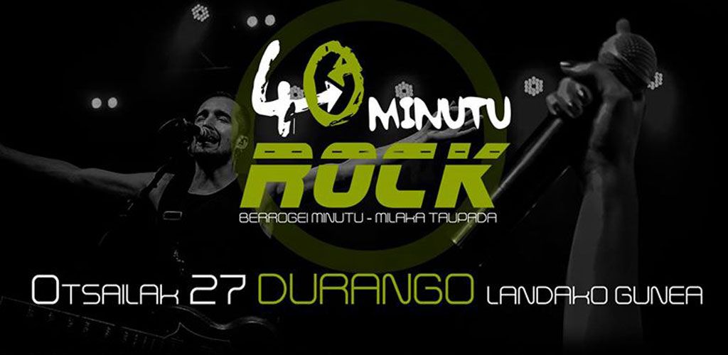Andoni García del 40 Minutu Rock: “Creemos que este festival es referente respecto a la música vasca”