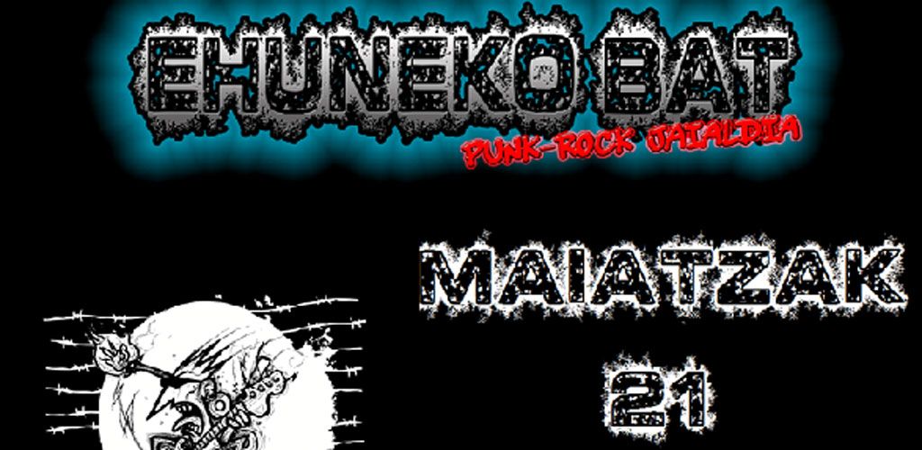 Narco y Rat-Zinger en el cartel del Ehuneko Bat 2016