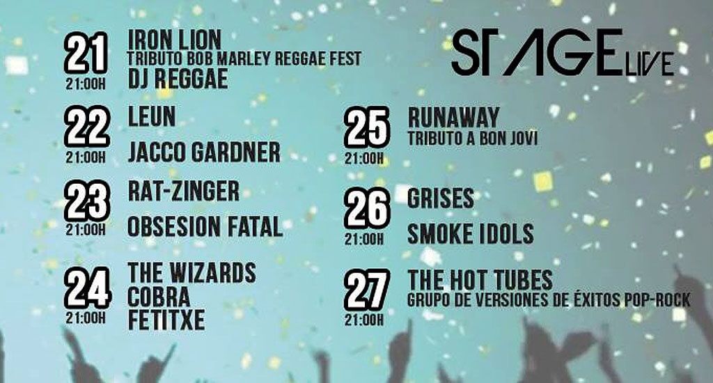 Stage Live se suma a la Aste Nagusia con un cartel de conciertos contundente