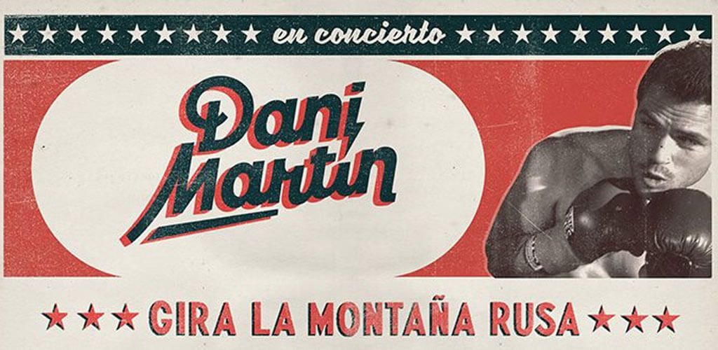 Dani Martín se presentará en Bilbao con “La Montaña Rusa”