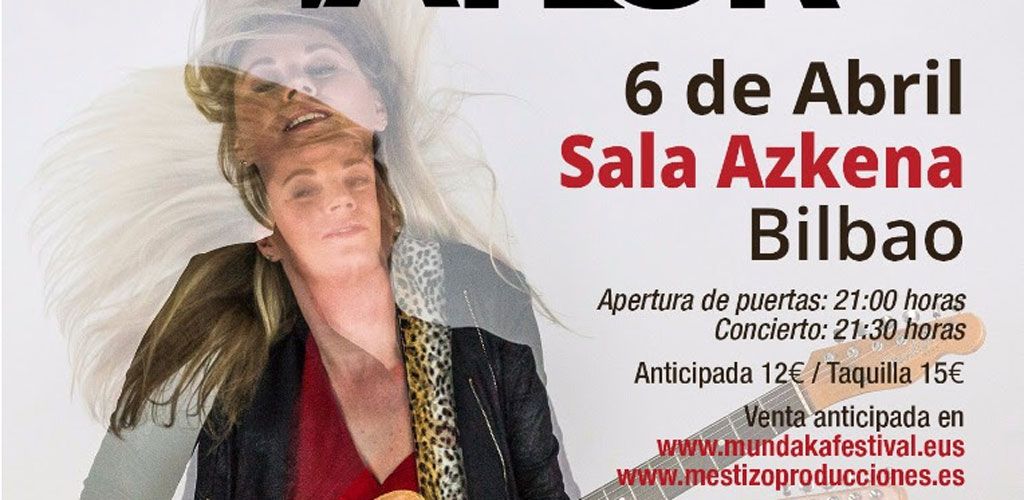 Joanne Shaw Taylor llegará al Azkena en abril