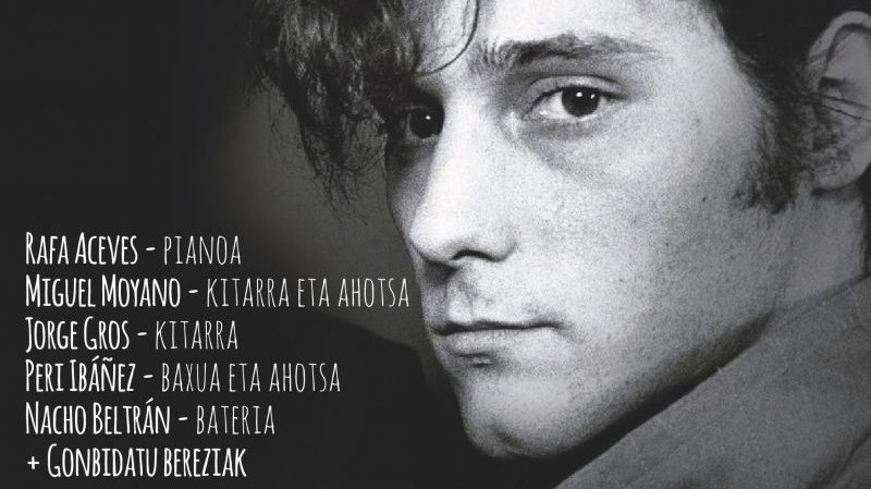 Homenaje a Antonio Vega en el Kafe Antzokia