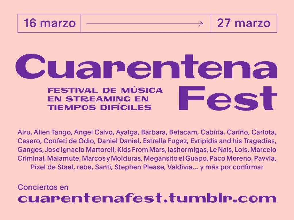 Conciertos aplazados, el MAZ Basauri cancelado y festivales streaming