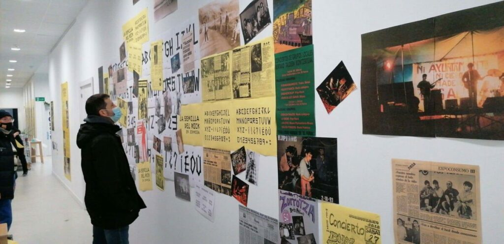 Inaugurada la expo «La semilla del Rock en Zorroza»
