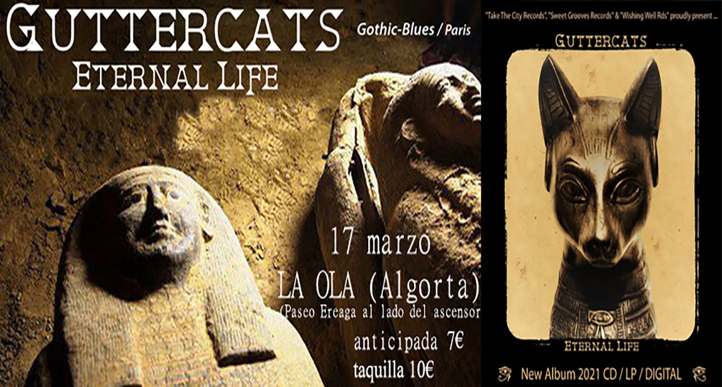 Los franceses Guttercats presentan mañana su nuevo disco en Algorta