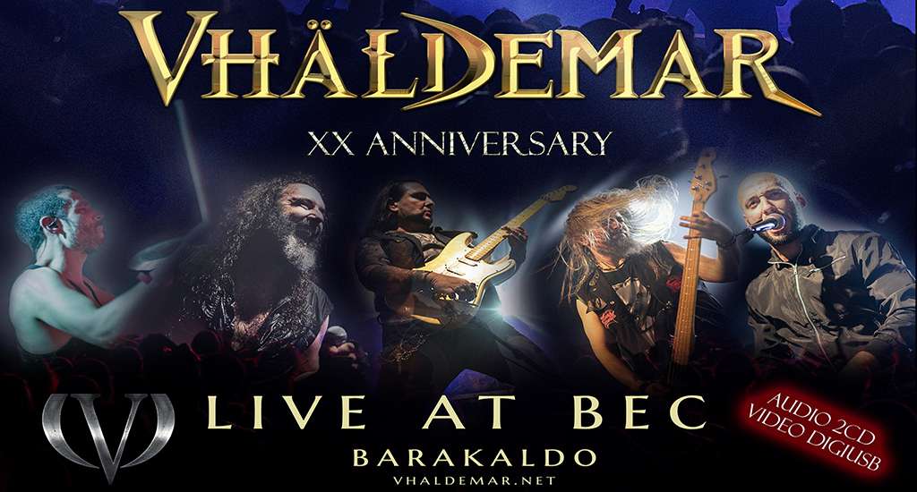 Vhäldemar proyectarán en Bilborock su álbum en directo «Live At BEC Barakaldo»