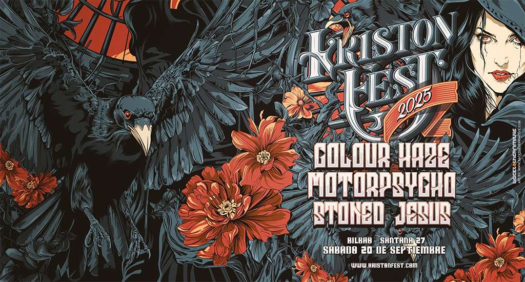 Kristonfest 2025: horarios de los conciertos de Stoned Jesus, Motorpsycho y Colour Haze